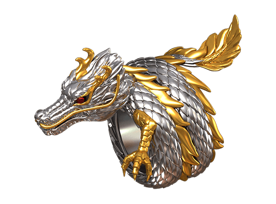 [Ring] Gold Dragon